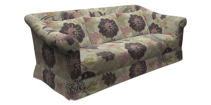 Turnberry 3 Seater Sofa in Sussex Stripe Cinnamon