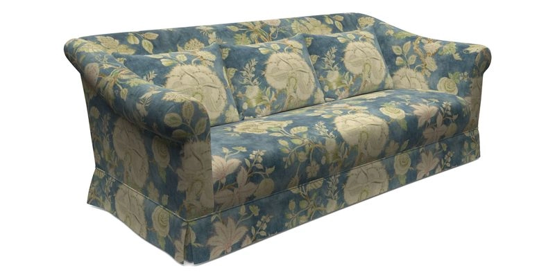 Turnberry 3 Seater Sofa in Sussex Stripe Cinnamon