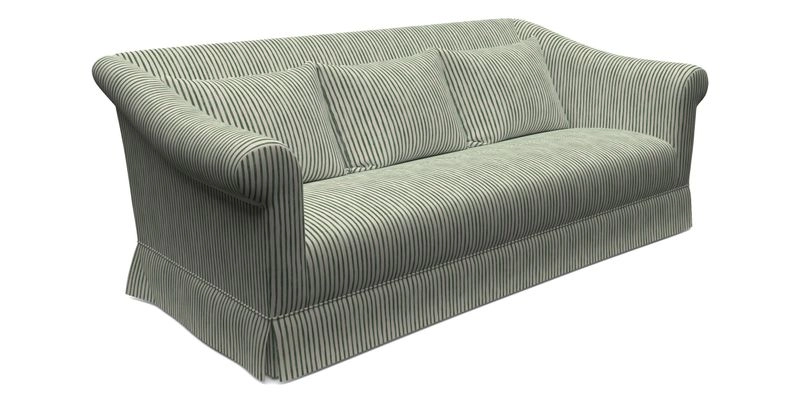 Turnberry 3 Seater Sofa in Sussex Stripe Cinnamon