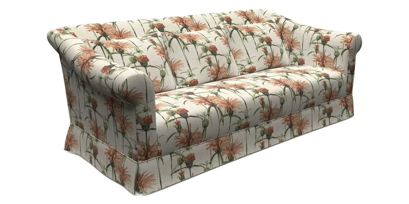 Turnberry 3 Seater Sofa in Sussex Stripe Cinnamon