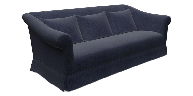 Turnberry 3 Seater Sofa in Sussex Stripe Cinnamon