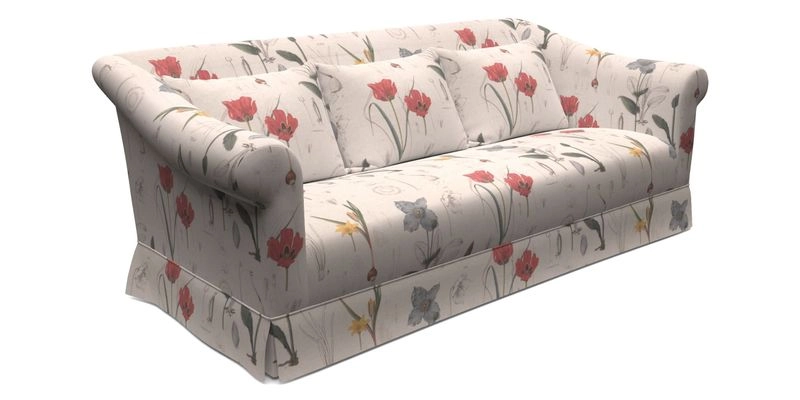 Turnberry 3 Seater Sofa in Sussex Stripe Cinnamon