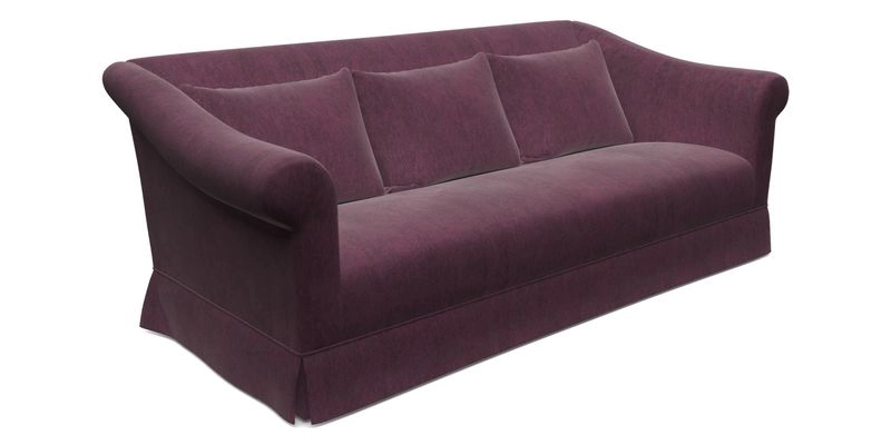 Turnberry 3 Seater Sofa in Sussex Stripe Cinnamon