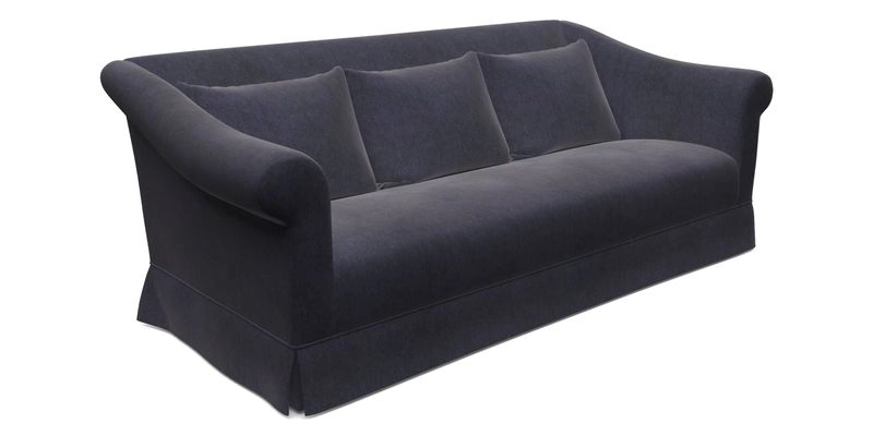 Turnberry 3 Seater Sofa in Sussex Stripe Cinnamon