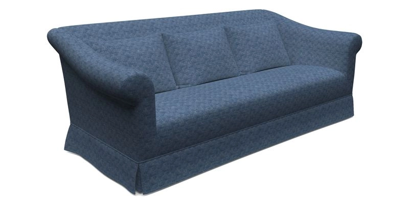 Turnberry 3 Seater Sofa in Sussex Stripe Cinnamon