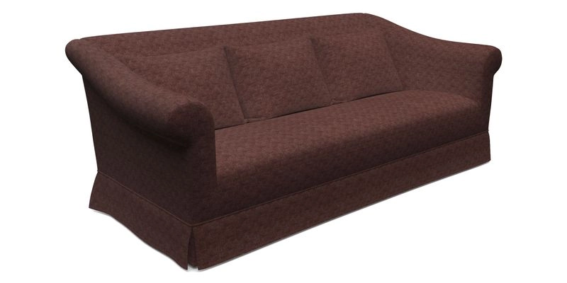 Turnberry 3 Seater Sofa in Sussex Stripe Cinnamon