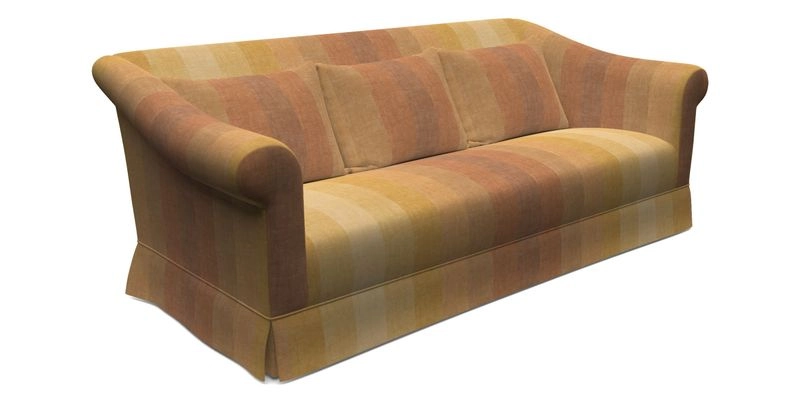 Turnberry 3 Seater Sofa in Sussex Stripe Cinnamon