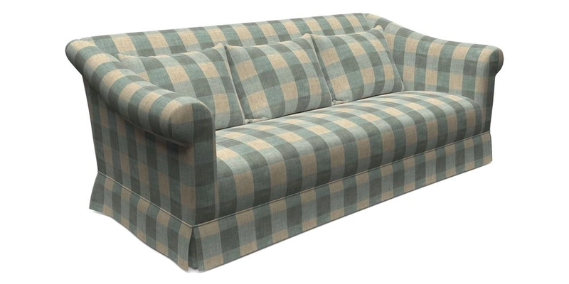 Turnberry 3 Seater Sofa in Sussex Stripe Cinnamon