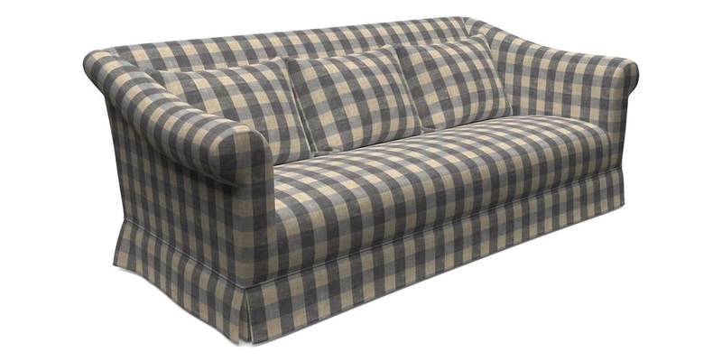 Turnberry 3 Seater Sofa in Sussex Stripe Cinnamon