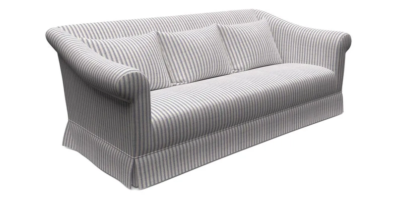 Turnberry 3 Seater Sofa in Sussex Stripe Cinnamon