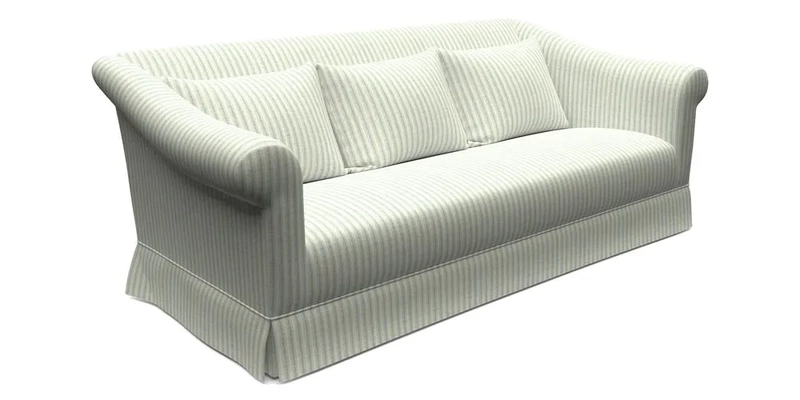 Turnberry 3 Seater Sofa in Sussex Stripe Cinnamon