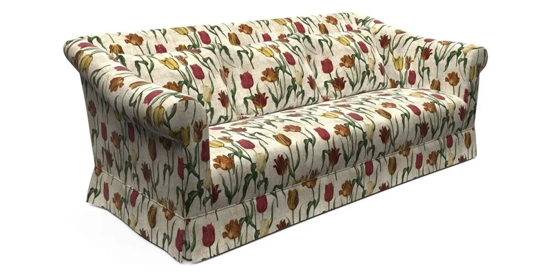 Turnberry 3 Seater Sofa in Sussex Stripe Cinnamon