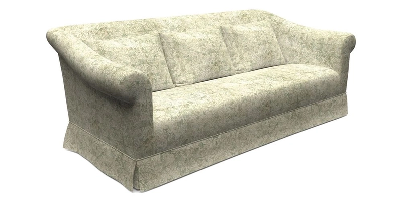 Turnberry 3 Seater Sofa in Sussex Stripe Cinnamon