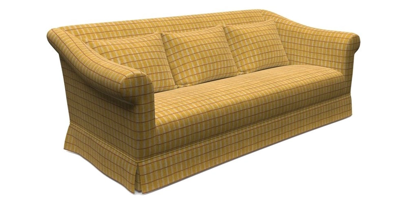Turnberry 3 Seater Sofa in Sussex Stripe Cinnamon