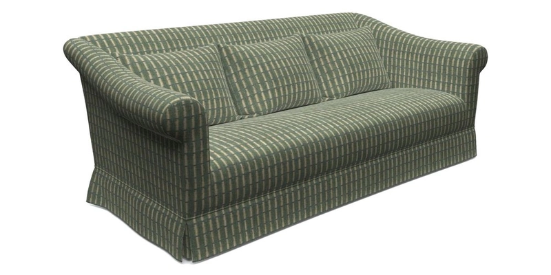 Turnberry 3 Seater Sofa in Sussex Stripe Cinnamon