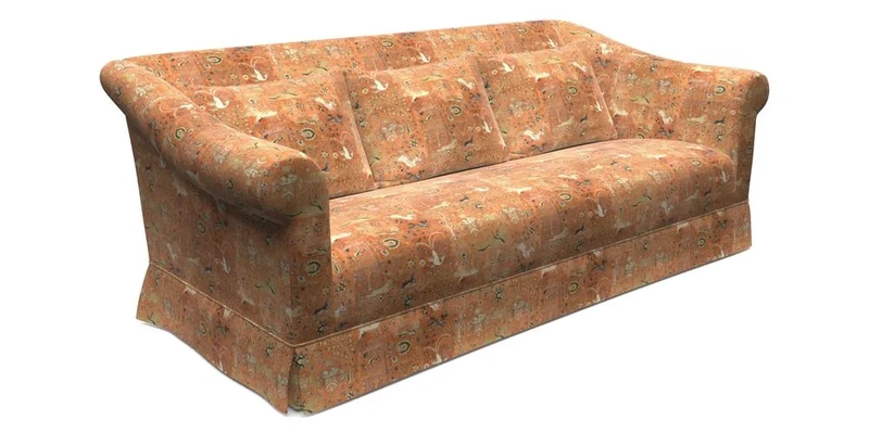 Turnberry 3 Seater Sofa in Sussex Stripe Cinnamon