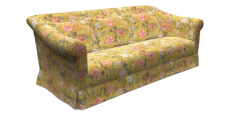 Turnberry 3 Seater Sofa in Sussex Stripe Cinnamon