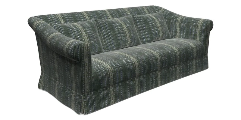 Turnberry 3 Seater Sofa in Sussex Stripe Cinnamon