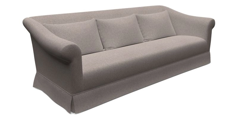 Turnberry 3 Seater Sofa in Sussex Stripe Cinnamon