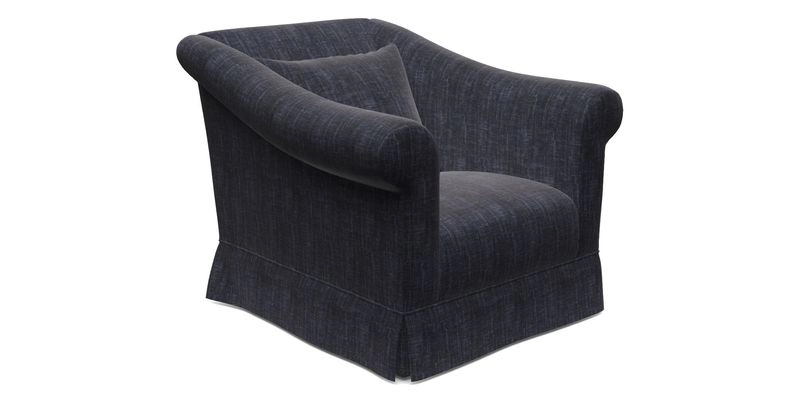 Turnberry Chair in Two Tone Plain Biscuit 