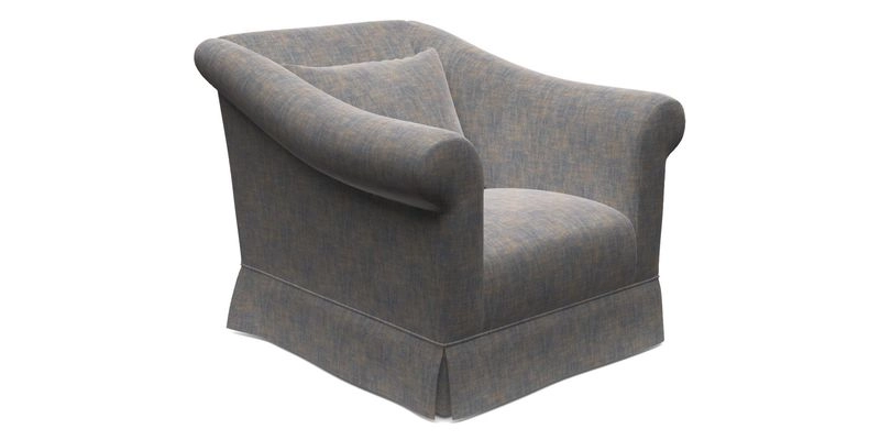 Turnberry Chair in Two Tone Plain Biscuit 