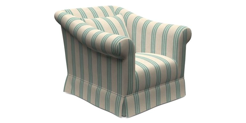 Turnberry Chair in Two Tone Plain Biscuit 