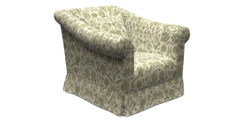 Turnberry Chair in Two Tone Plain Biscuit 