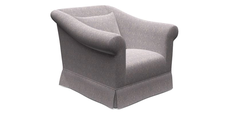 Turnberry Chair in Two Tone Plain Biscuit 