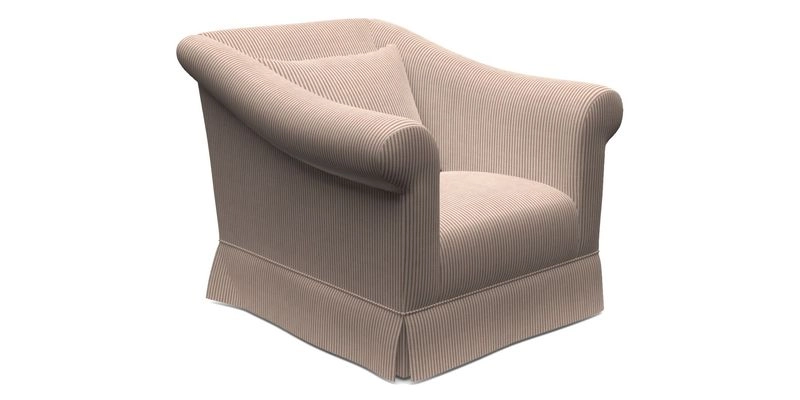 Turnberry Chair in Two Tone Plain Biscuit 
