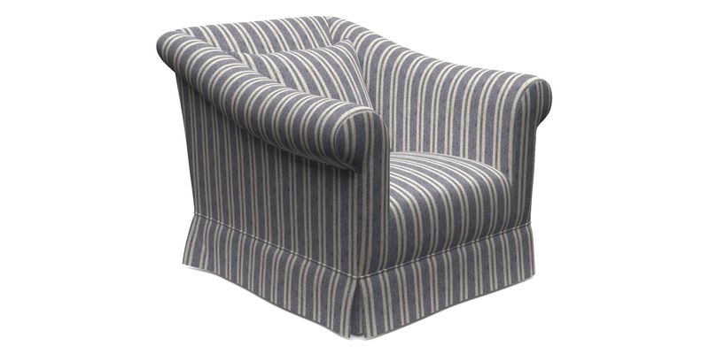 Turnberry Chair in Two Tone Plain Biscuit 