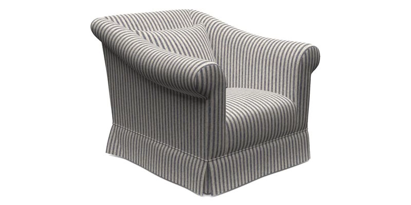 Turnberry Chair in Two Tone Plain Biscuit 