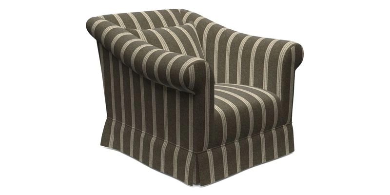 Turnberry Chair in Two Tone Plain Biscuit 