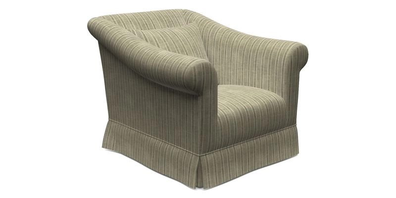Turnberry Chair in Two Tone Plain Biscuit 