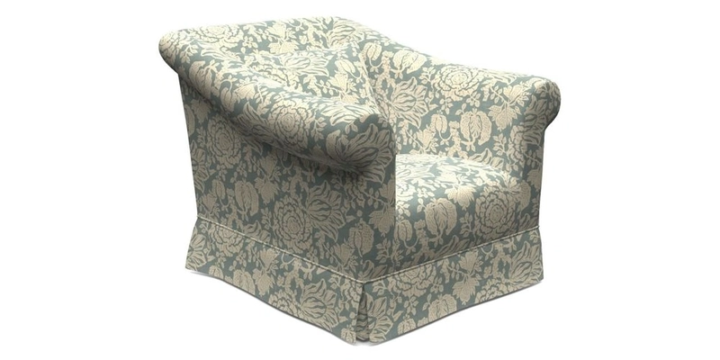 Turnberry Chair in Two Tone Plain Biscuit 