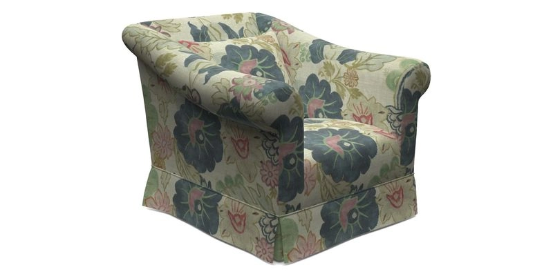 Turnberry Chair in Two Tone Plain Biscuit 