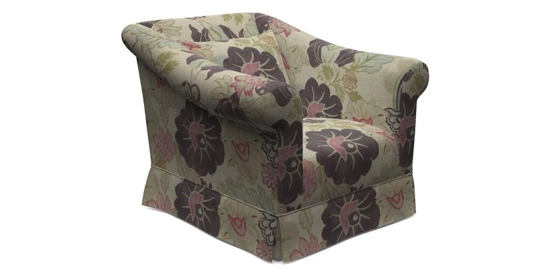 Turnberry Chair in Two Tone Plain Biscuit 