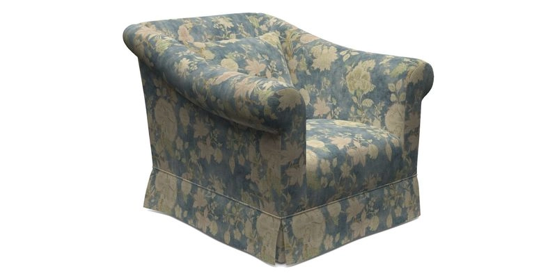 Turnberry Chair in Two Tone Plain Biscuit 