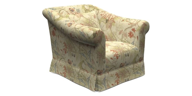 Turnberry Chair in Two Tone Plain Biscuit 