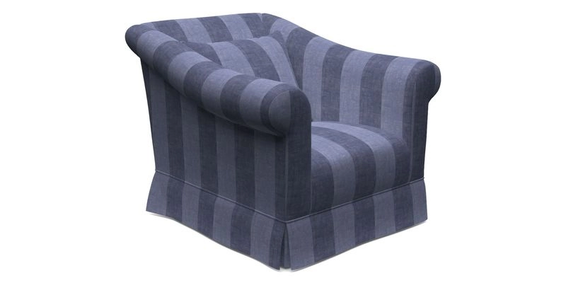 Turnberry Chair in Two Tone Plain Biscuit 