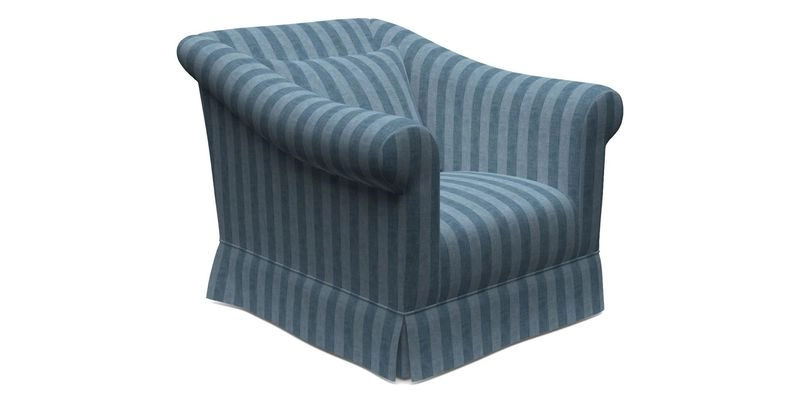 Turnberry Chair in Two Tone Plain Biscuit 