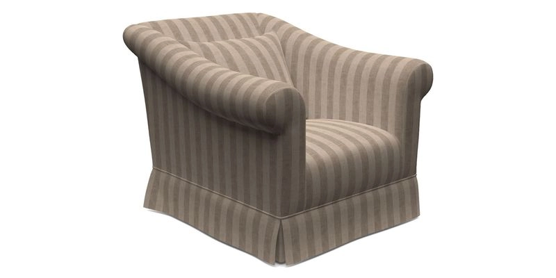 Turnberry Chair in Two Tone Plain Biscuit 