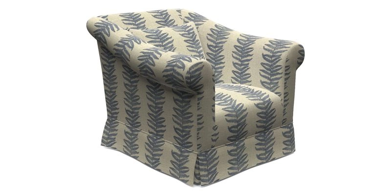 Turnberry Chair in Two Tone Plain Biscuit 