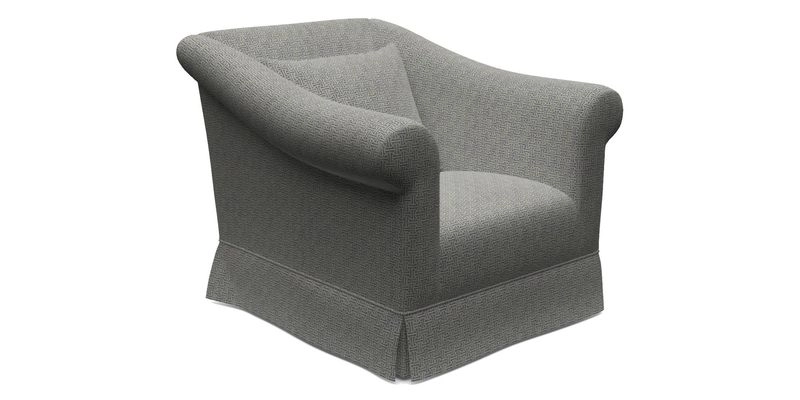 Turnberry Chair in Two Tone Plain Biscuit 