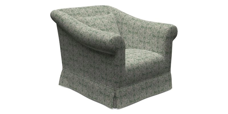 Turnberry Chair in Two Tone Plain Biscuit 