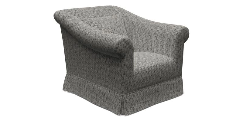 Turnberry Chair in Two Tone Plain Biscuit 