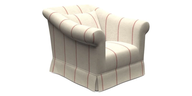 Turnberry Chair in Two Tone Plain Biscuit 