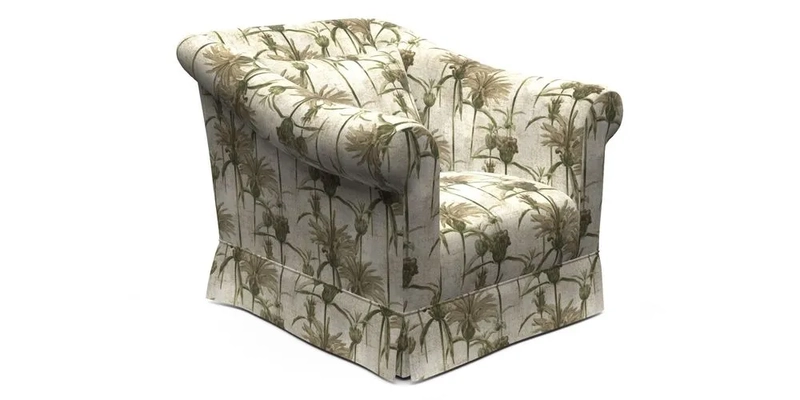 Turnberry Chair in Two Tone Plain Biscuit 