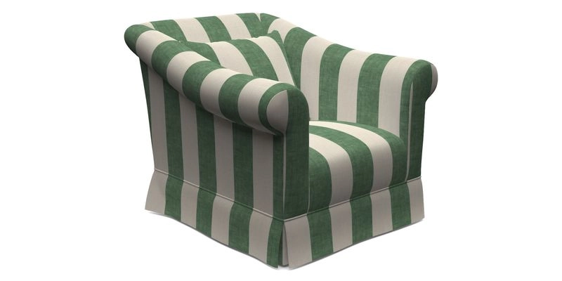 Turnberry Chair in Two Tone Plain Biscuit 