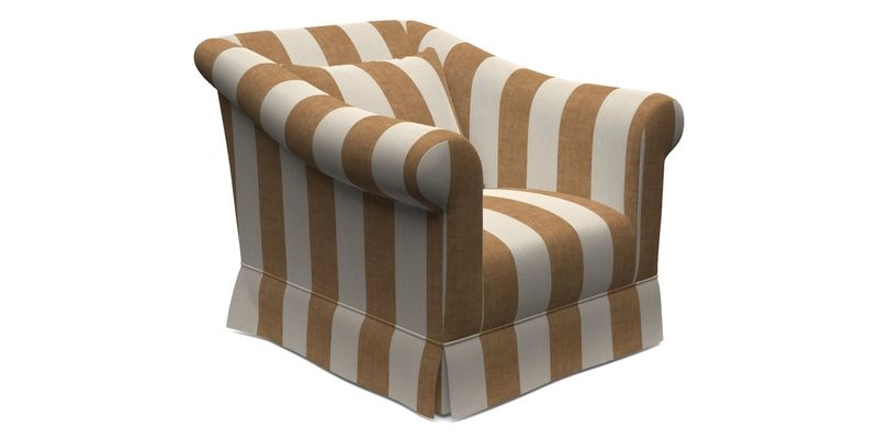 Turnberry Chair in Two Tone Plain Biscuit 