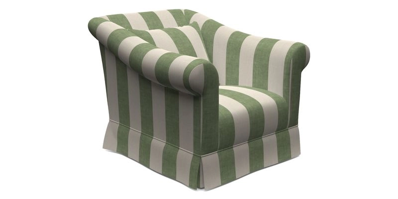 Turnberry Chair in Two Tone Plain Biscuit 